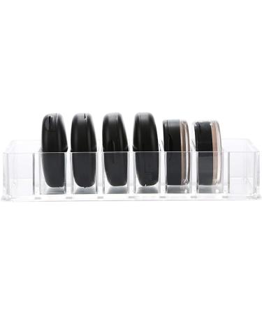 Vencer Acrylic Makeup Organizer - 8 Compartment Beauty Care Bracket for Mac Studio Powder | VMO 012 Compact Organizer - Shop Internationally! - Buy Online on GoSupps.com