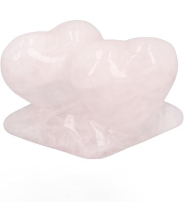 Pierre de quartz rose en cristal d' nergie pour d coration de bureau m ditation gu rison spirituelle (double c urs) Doppelte Herzen - Buy Online on GoSupps.com