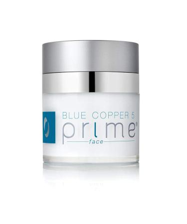 Osmotics Blue Copper 5 Prime Face, Award Winning Anti Aging Face Cream For Men and Women, Best Cream For Wrinkles, Firming, Acne, Age Spots, and Skin Tone, Visible Reslts In Days - Made in USA 1 Ounce