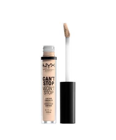 NYX Professional Makeup Can'T Stop Won'T Stop Full Coverage Concealer -Light Ivory 3.50 ml