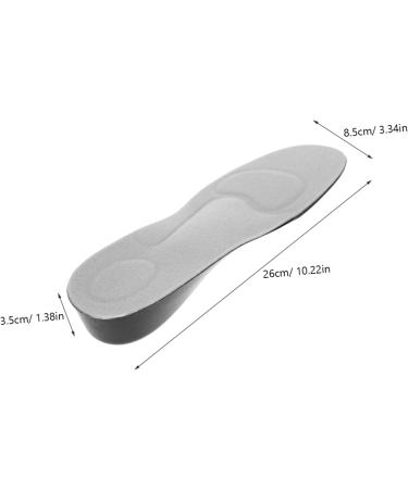 FRCOLOR High Increase Insole Pads - Elastic Absorption Heel Cushions for Sports Shoes & Boots | Orthotic Heightening Insoles - Buy Online on GoSupps.com
