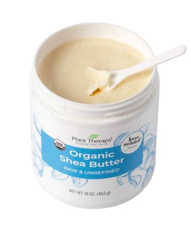 Organic African Shea Butter - Raw & Unrefined 16 oz | 100% Pure Natural Moisturizer for Body, Face & Hair - Buy Online on GoSupps.com