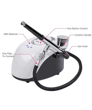 Pongnas Nano Facial Mist Sprayer - Mini Moisturizing Oxygen Face Steamer (WHITE) - Buy Online on GoSupps.com