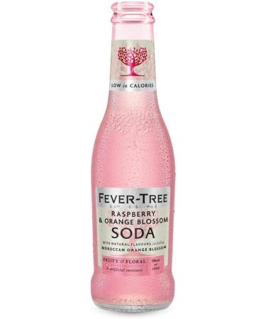  Fever-Tree Fever-Tree Raspberry and Orange Blossom Soda 24 x 200 ml - Buy Online on GoSupps.com
