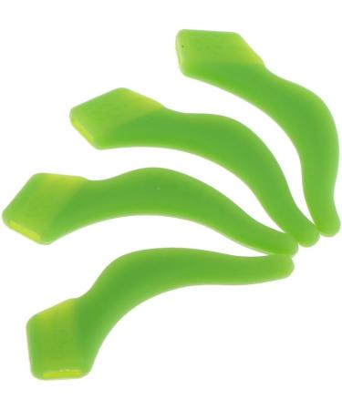 Buy 10 Pairs Silicone Ear Hook Tips for Eyeglasses - Anti-Slip Green Temple Holders (45mm x 9mm) - International Shipping Available - Buy Online on GoSupps.com