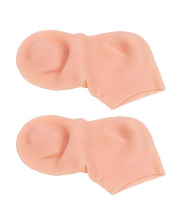 Gel Socks Comfortable Elastic SPA Foot Care Gel Socks for Cracked Feet for The Salon (S)
