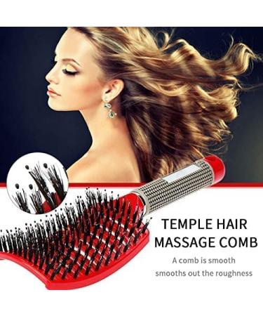 Voremy Magical Brush Detangler - Fast Drying Hairbrush for Men, Women, and Kids - Ideal for Wet or Dry Hair - Pink+Purple - Buy Online on GoSupps.com