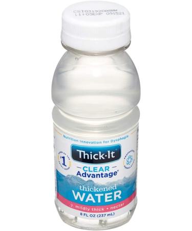Thick-It Clear Advantage Eau douce et paisse consistance nectar pr te boire aide avaler digestible hydratation en d placement pratique et pr te l'emploi pas de m lange n cessaire L g rement pais Eau 236.59 ml (Lot de 1) - Buy Online on GoSupps.com