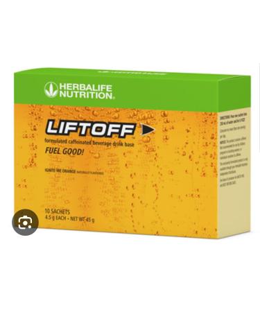 Herbalife Nutrition LIFTOFF Energy Stick Packs -Lemon-Lime Blast - Instant Drink for Natural Boost of Energy Clears Minds Improves Concentration 30 Count (30 Packs) Green Lemon-Lime Blast