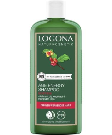  LOGONA Naturkosmetik Age Energy Shampooing Caf ine 2 x 250 ml - Buy Online on GoSupps.com