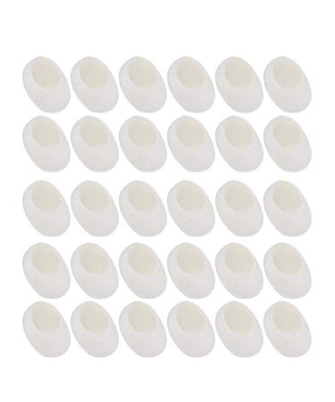 Organic Silkworm Silk Balls for Blackhead Removal - 30pcs Makeup Removal & Exfoliating Skincare - Buy Online on GoSupps.com