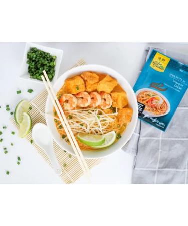 Asian Home Gourmet Spice Paste foe SINGAPORE LASKA coconut curry noodles 60g - Buy Online on GoSupps.com