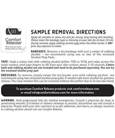 Comfort Release Sensitive Skin Medical Tape 10' - Pack of 2 | Pain-Free Removal | Medically Patented | Wound Care - Buy Online on GoSupps.com