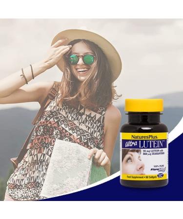 Nature's Plus Ultra Lutein 20mg - Maximum Strength Softgels (60 Count) - Buy Online on GoSupps.com