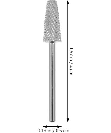 POPETPOP nail polisher metal drill bits manicure drill bits manicure grinding head Nails manicure polishing tools manicure pedicure bit manicure file bits nail art Remover plastic hard - Buy Online on GoSupps.com