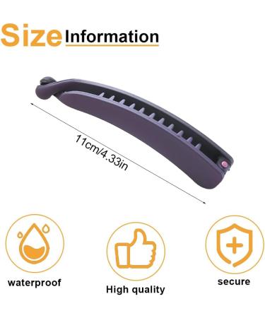 CPJJ 4 Pieces Large Banana Hair Clips For Women Hair Clips For Fine Hair Ponytail Holder Banana Clips For Fine Thick Hair - Buy Online on GoSupps.com