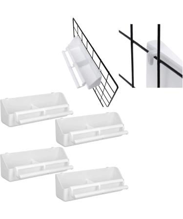 Herchr 4 Piece Bird Cage Set | Water Dispenser Food Feeder & Bowl for Parakeets Pigeons & Nymphs - International Shipping Available - Buy Online on GoSupps.com