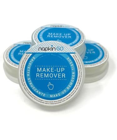 10 Make-Up Remover Tissue Capsules - Travel-Friendly Disposable Compressed Cotton Towels for Beauty Camping & Outdoor Use - Buy Online on GoSupps.com