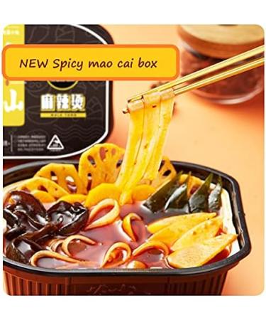 Moxiaoxian Chinese Hotpot self Heating Cooking Box Local Tasty Asian Snacks Instant hot Pot Noodle (New Spicy Mao CAI 1box) - Buy Online on GoSupps.com