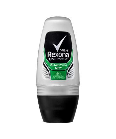 6 x Rexona Men Roller Dry Quantum deodorant 50 ml