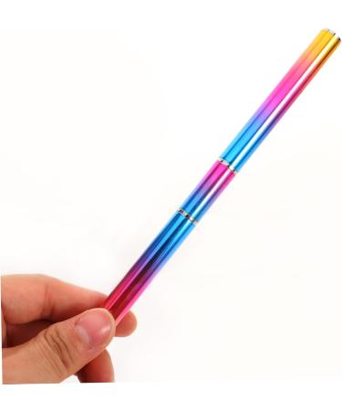 Beavorty 1pc Nail art drawing pen salon drawing art brush women nail brush pen manicure DIY brush builder manicure for nails Nail Salon Supply UV the brush metal rod - Buy Online on GoSupps.com