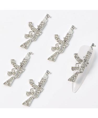10pcs Alloy Star Nail Charms - 3D Stars Nail Gems Rhinestones for Women Nail Designs - Buy Online on GoSupps.com