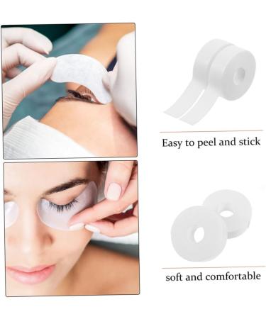 minkissy 10 Rolls Eyelash Tape Grafting Eyelash Tool Adhesive Lashes Tape Lash Extension Auxiliary Tool Eye Makeup Tape Lash Extension Tape False Eyelashes Tape For Women Foam Sticker White - Buy Online on GoSupps.com