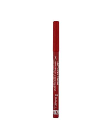 RIMMEL LONDON Lasting Finish 1000 Kisses Stay On Lip Liner Pencil - Indian Pink