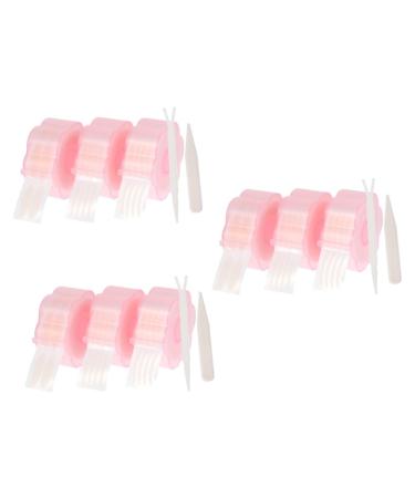 Beavorty 9 Rolls /1080pcs Eyelid/Women for Droopy Pastes Strip Ultra Portable Stickers Decor Double Lift 5x5x2.5cmx3pcs Pinkx3pcs