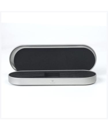 Eye Liner Bo te de Rangement Crayon et Pince Pince Piles Eyelas et Pince Pince Piles Eyel-Lire BOXProfessionnelle Extension Extension Extension DE TYEAU Eye Liner Noir(Slivery Box)