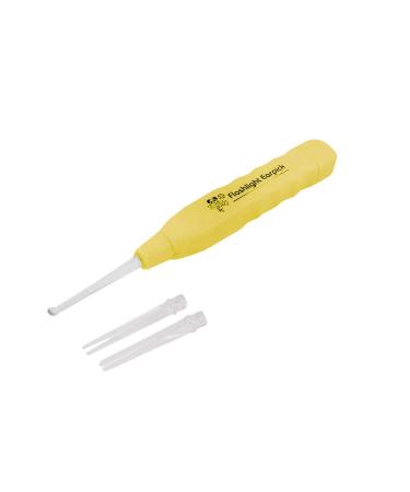 Qtqgoitem Flashlight Earpick Earwax Remover Ear Cleaner Cleaning Tool Yellow (Model: 3e5 df0 fda 7e3 250)