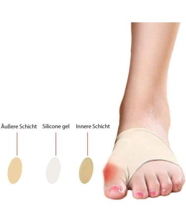 2x Toe Spreader & Hallux Valgus Relief - Foot Bandage & Separator for Pain Relief | International Shipping - Buy Online on GoSupps.com