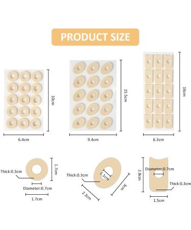 Corn dressing corns protective dressing foot corn dressing protective foot corn foot protector toe correctors silicone corns dressing 45 pieces - Buy Online on GoSupps.com