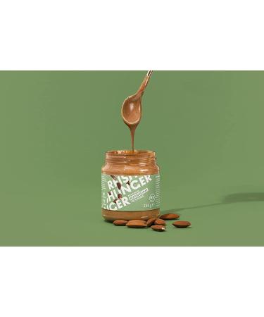 Reishunger Organic Almond Mus Brown 500g - Gluten-Free Vegan No Added Sugar - 100% Roasted & Unpeeled Almonds (2x250g) - Buy Online on GoSupps.com