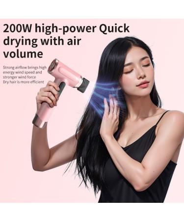 Cordless Hair Dryer 15000mAh Cordless Hair Dryer USB Rechargeable Rechargeable Cold Hot Air Battery Hair Dryer for Travel Camping (White) - Buy Online on GoSupps.com