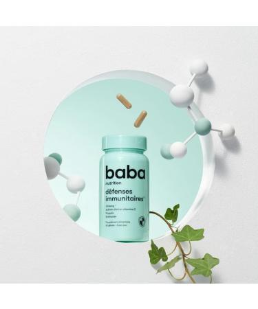 Baba Nutrition Immune Booster Dietary Supplement To Strengthen Your Natural Defense System | Rich In Vitamins & Minerals | Mate + Artichoke + Guarana + Chicory | 180 Capsules (Pack of 3) - Buy Online on GoSupps.com