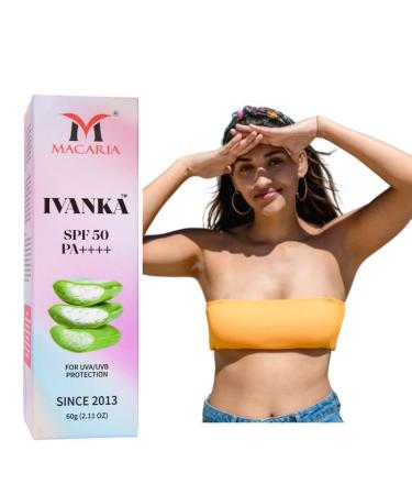 Macaria Cosmetics Ivanka SPF 50 Cream Vaginal Area lotion