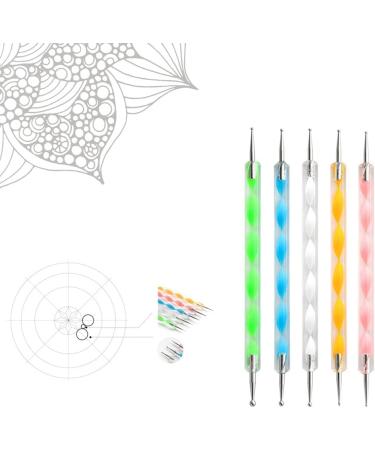 Happlignly Mandala Dotting Tools Rock Dot Stencils for Painting Tool Set Craft Kits for Nail Mandala Arts Drawing - Buy Online on GoSupps.com