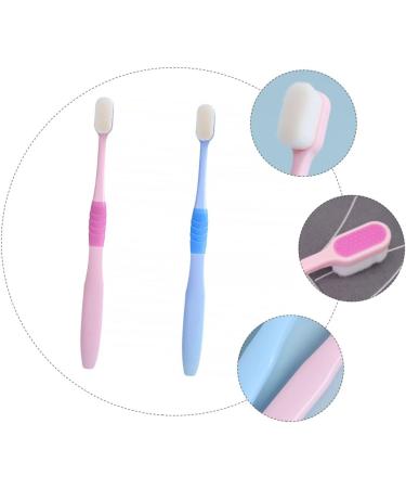 Angoily 6 Pcs Soft Toothbrush Set - Gentle Gum Care for Adults | Ultra Soft Rubber Toothbrushes for Ultimate Comfort - Buy Online on GoSupps.com