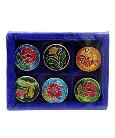 RSGM Natural Solid Perfumes 6 Fragrance Wheat Germ Oil Bee Wax