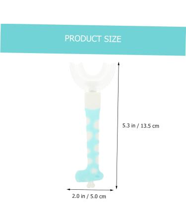 FOMIYES 15 Pack U-Shaped Children's Toothbrushes - Cartoon Design Durable ABS Perfect for Kids' Oral Hygiene - Buy Online on GoSupps.com
