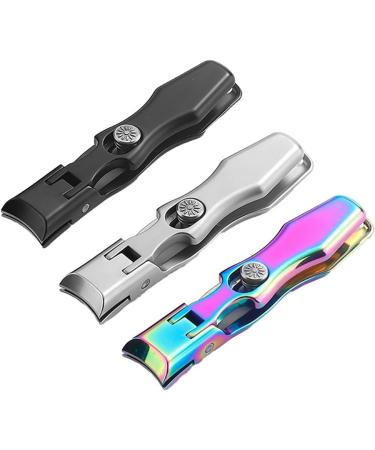 Nail Clip pers Toe Nail Clip pers for Thick Nails Stainless Cumuul Nail Clip per with Catcher for Men Women Colorful - Buy Online on GoSupps.com