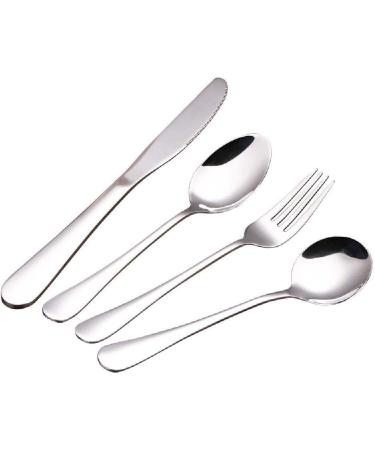Steak Cutlery Western Tableware Cutlery Set Stainless Steel Cutlery Spoon Silver - Buy Online on GoSupps.com