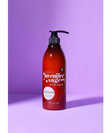 Vegan Shea Butter Lotion - Lavender & Sage 25oz | Hydrating & Natural Moisturizer for All Skin Types - Buy Online on GoSupps.com
