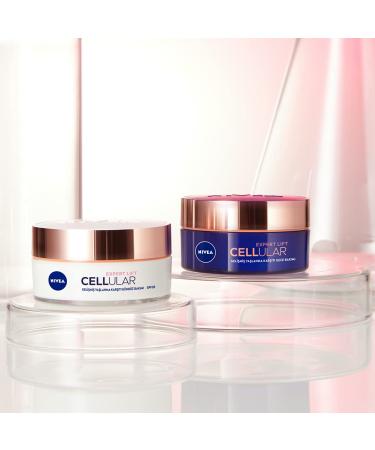 Nivea Hyaluron Cellular + Elasticity Night Cream | Anti-Wrinkle & Firming Face Cream - Buy Online on GoSupps.com