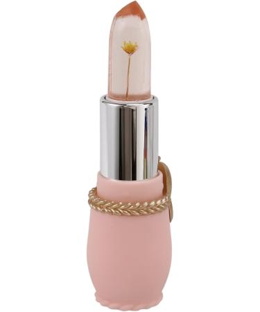 Beauty Flower Crystal Jelly Lipstick Temperature Change Color Lip Balm Lemon yellow - Buy Online on GoSupps.com