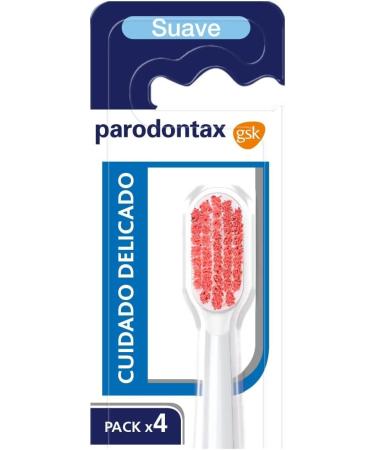 Parodontax Gentle Care Soft Toothbrush - 4 Pack for Healthy Gums & Bleeding Prevention | International Shipping - Buy Online on GoSupps.com