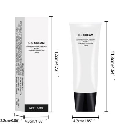 Skin Tone Adjusting CC Cream SPF 43 Cosmetics CC Cream Color Correcting Cream Multi Purpose Facial Concealer Face Moisturizing Cream (Ivory) - Buy Online on GoSupps.com