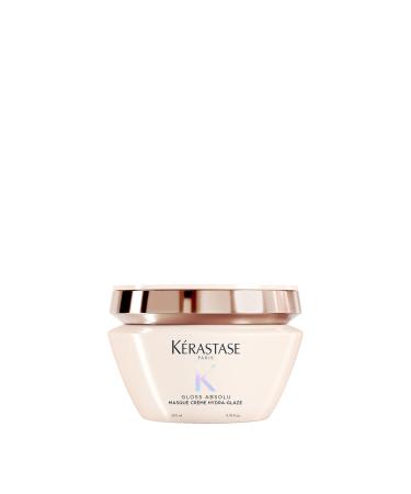 K RASTASE Gloss Absolu - Masque Cr me Hydra-Glaze - Masque Hydra-Nourrissant Anti-Frisottis - Acide Hyaluronique Format 200ml