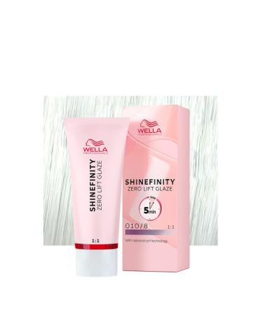 Wella Shinefinity Zero Lift Glaze Opal Flash 010/8 60ml - colorazione demi permanente
